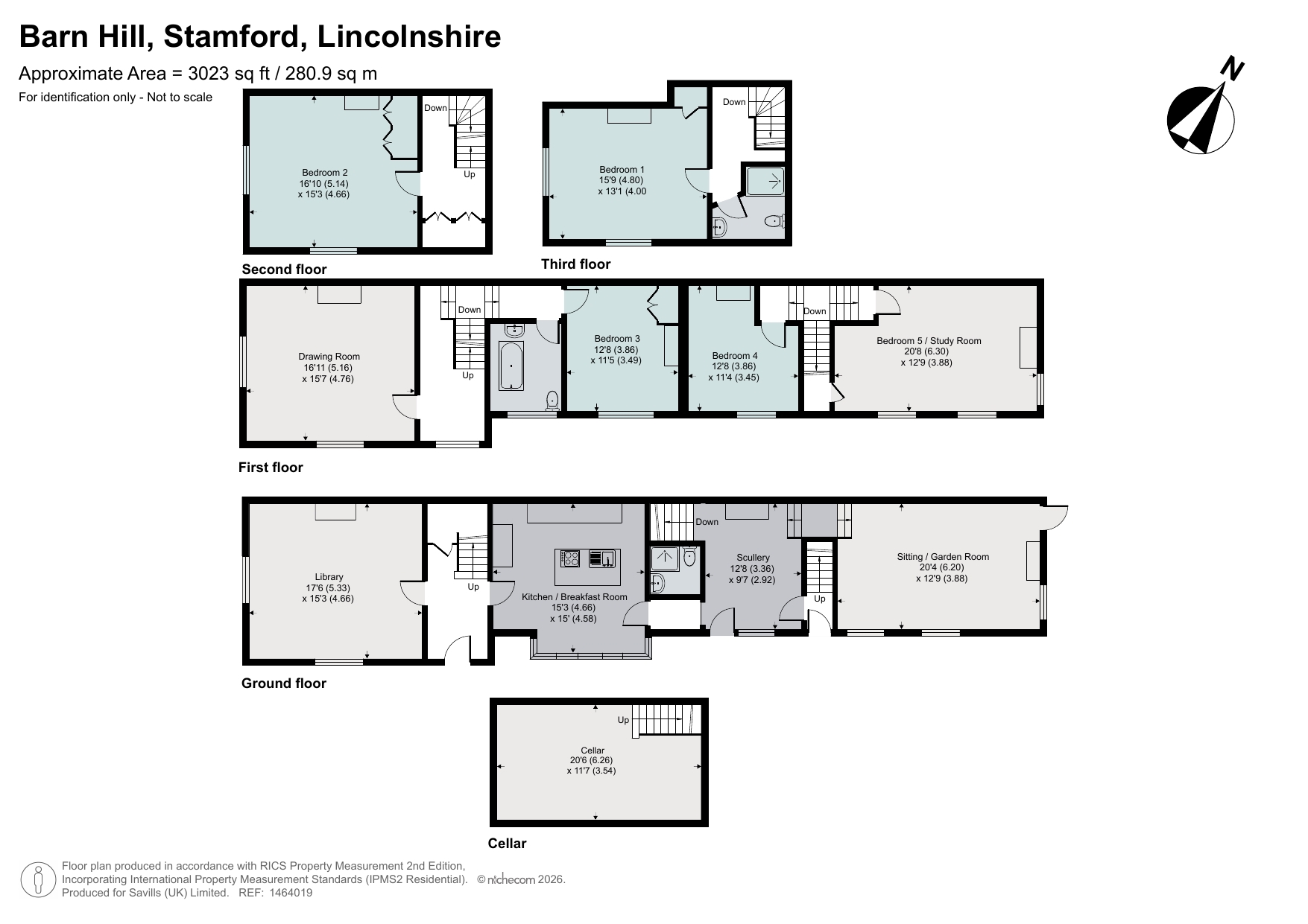 10, Barn Hill, Lincolnshire floorplan