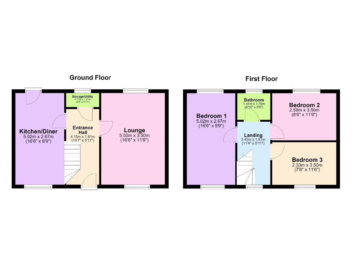 36 Ainsworth Road, Bolton floorplan