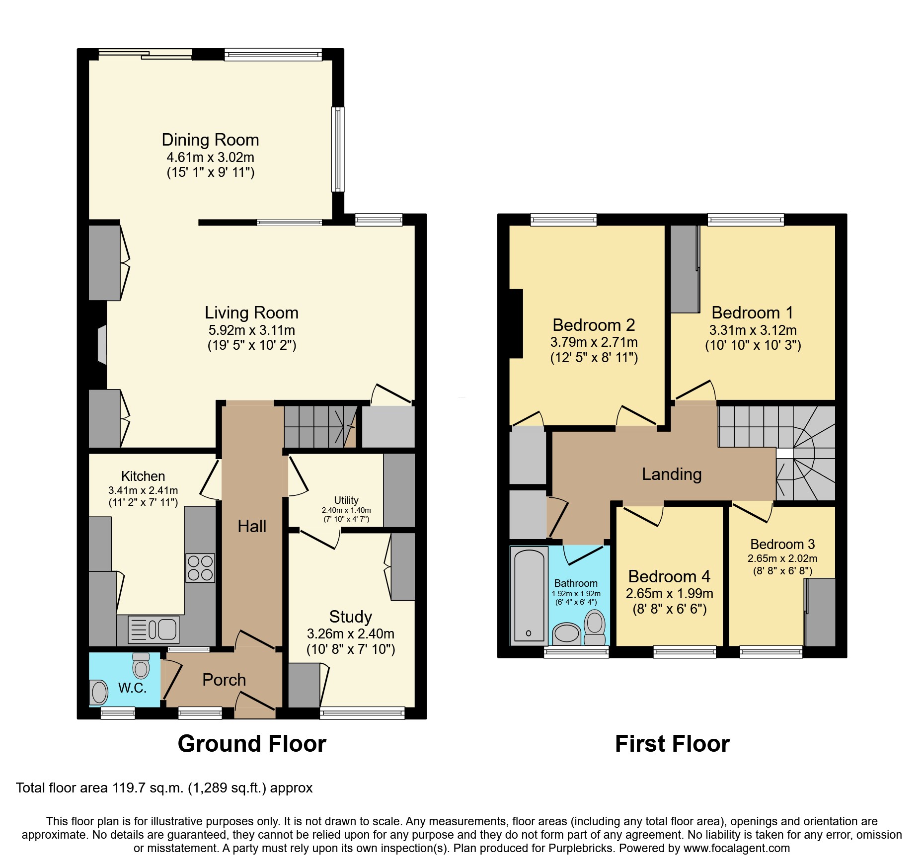51, Great Innings South, Hertford floorplan