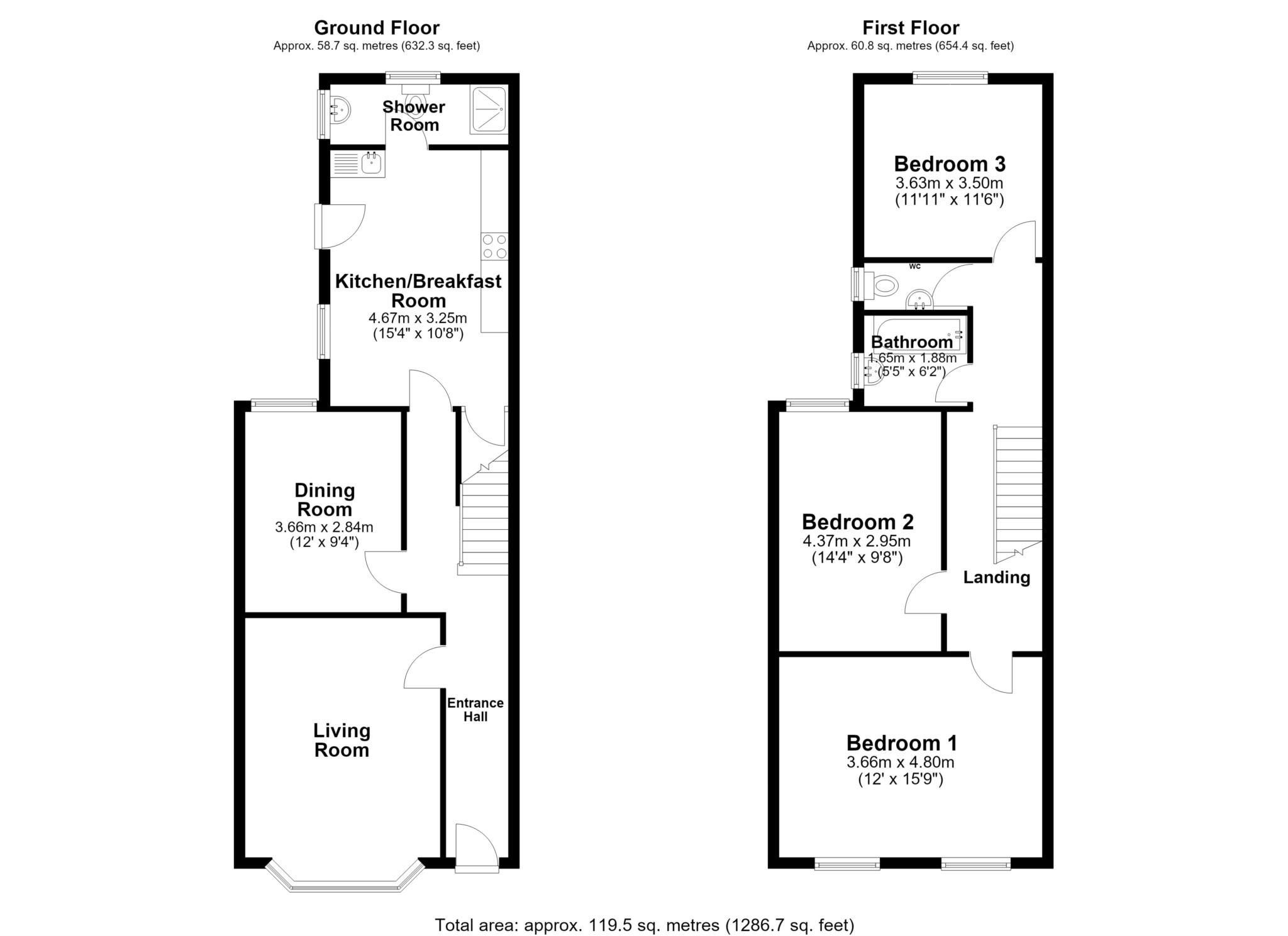 Caversham Road, Reading floorplan