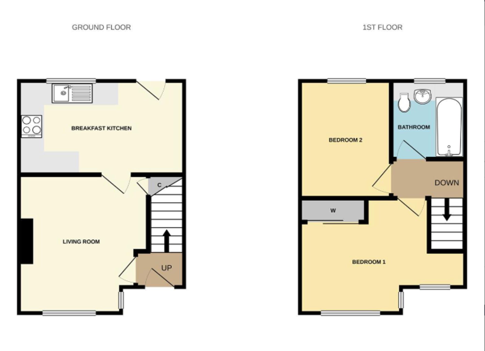 19 Linthorpe Grove, Hull floorplan