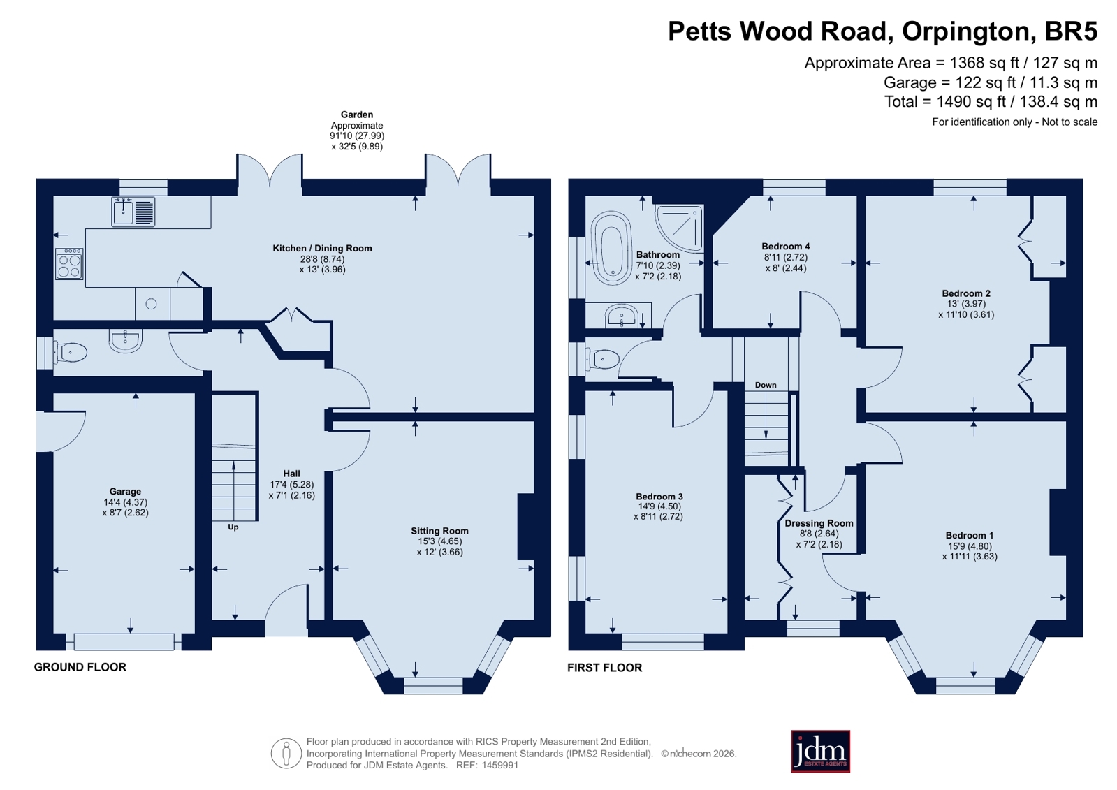 36, Petts Wood Road, Orpington floorplan