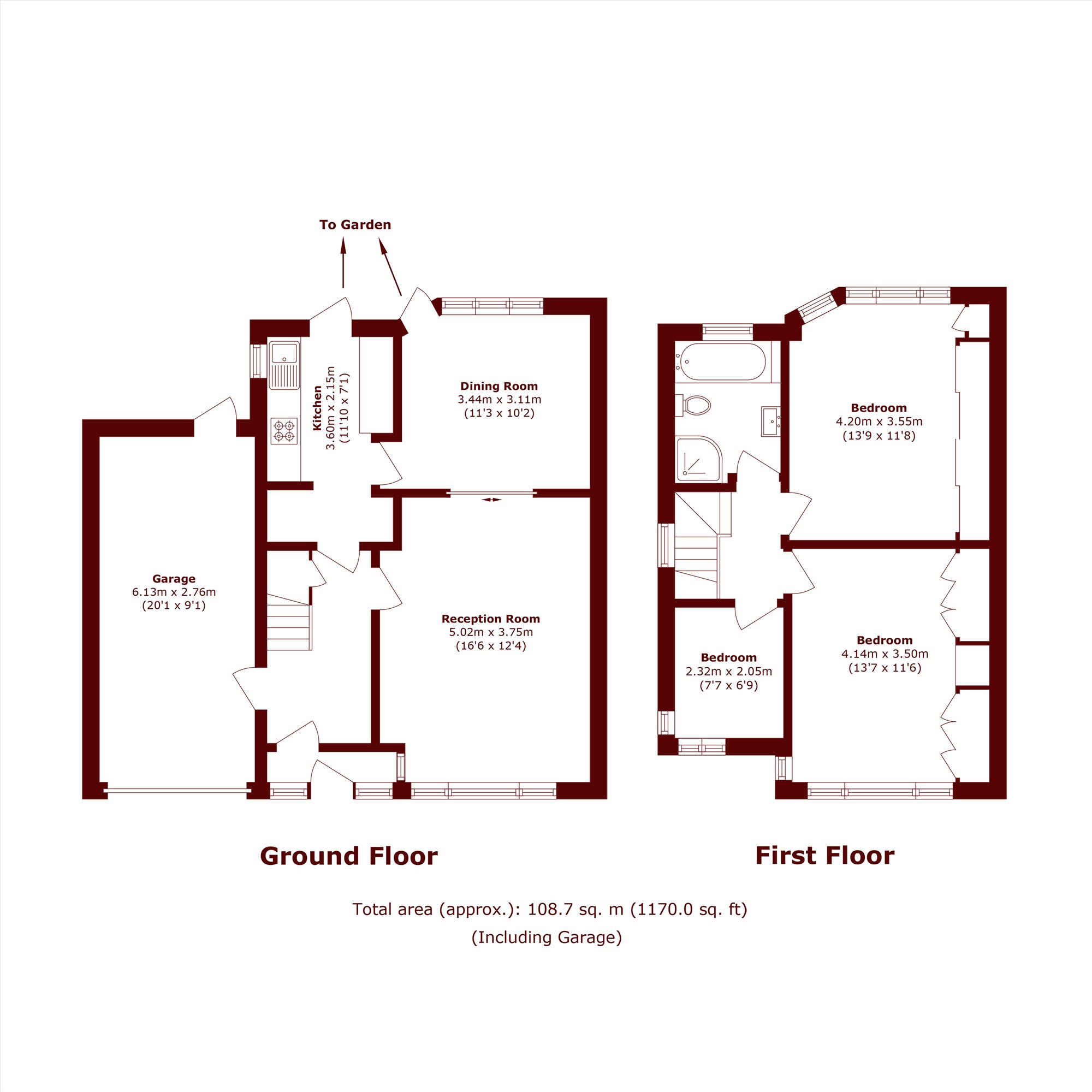 52, Brampton Grove, Wembley floorplan