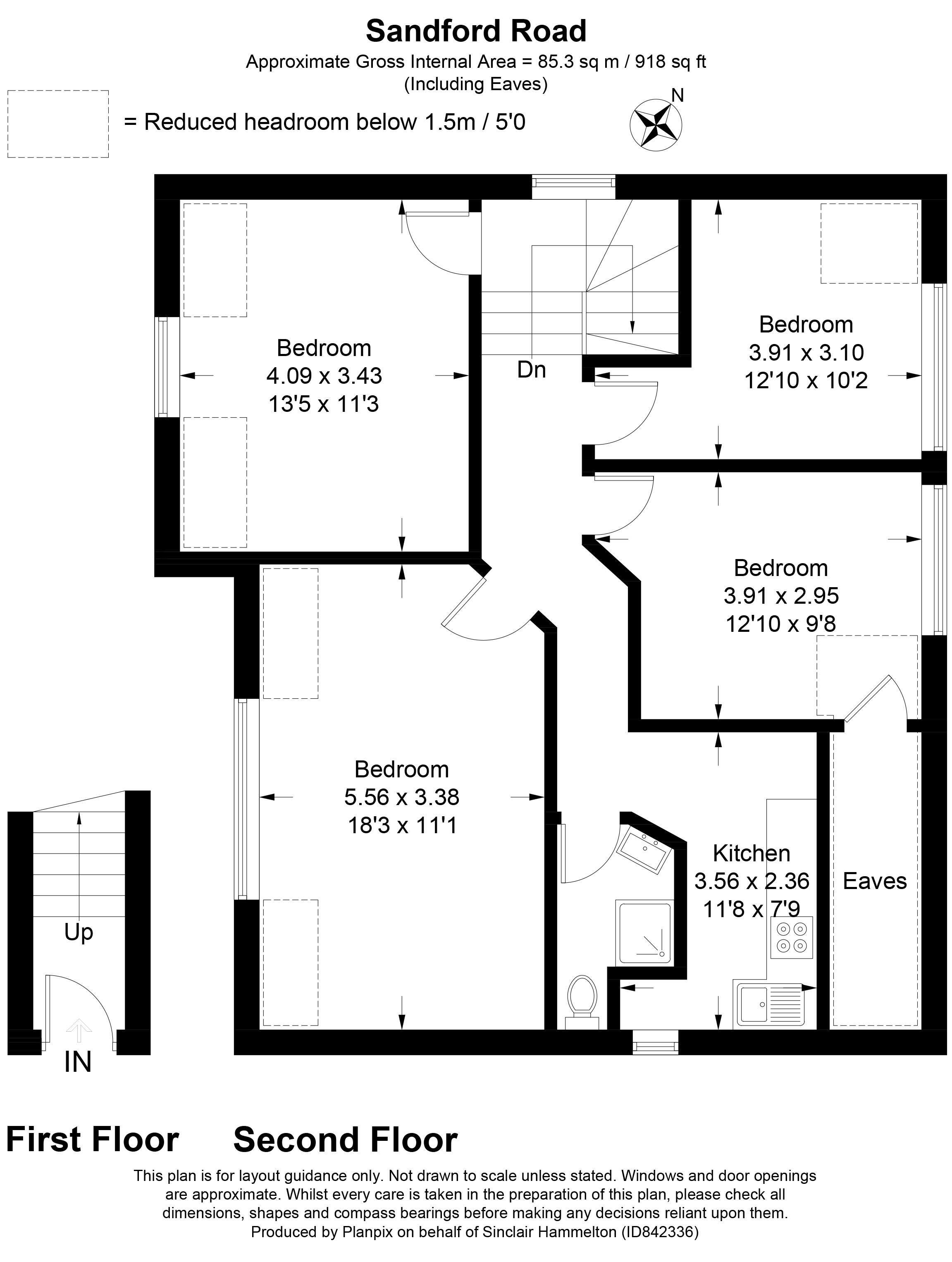 Sandford Road, Bromley, Kent BR2, 3 bedroom flat for sale 61010807