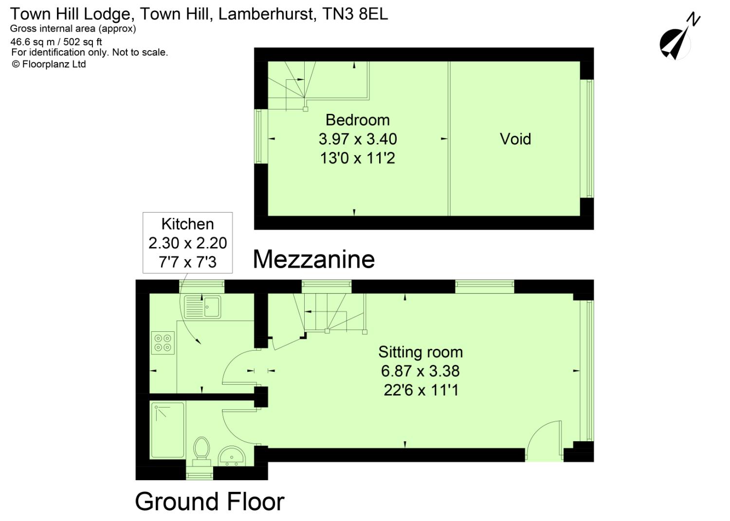 1 Bedrooms Detached house for sale in Town Hill, Lamberhurst, Tunbridge Wells, Kent TN3