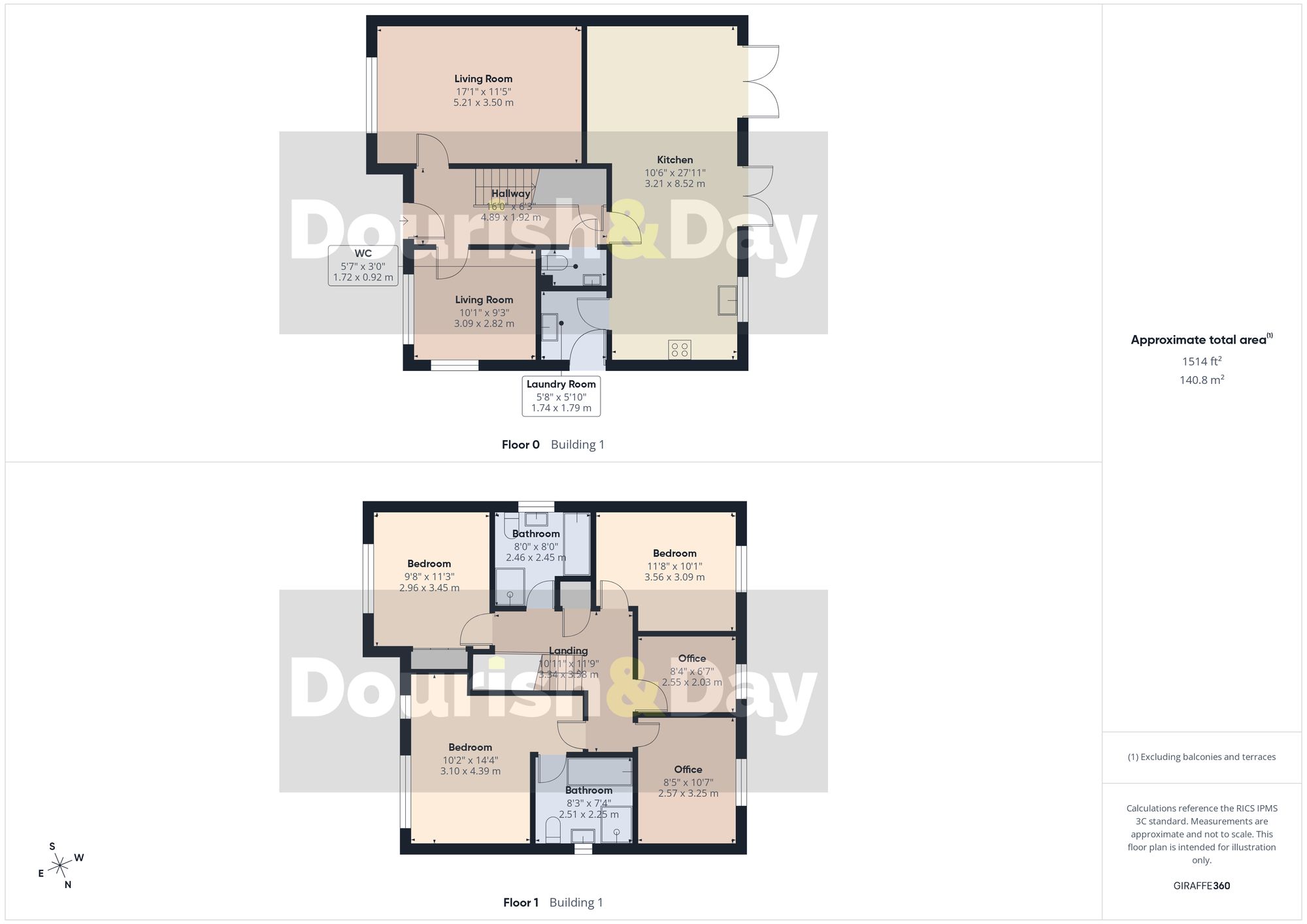 8 Green Close, Stafford floorplan