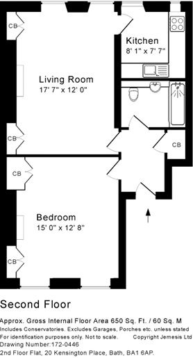 Kensington Place, Bath floorplan