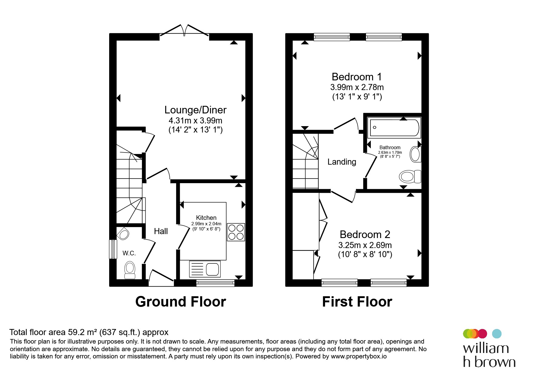 20, Cox Meadow Road, Leicester floorplan