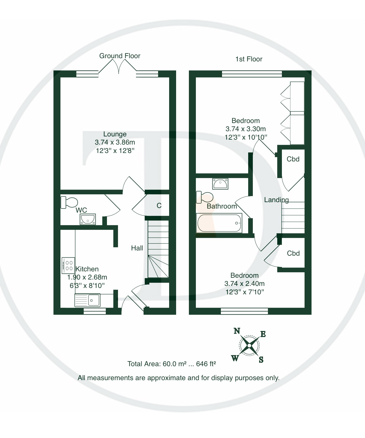 41, Collingswood Close, Ellesmere Port floorplan
