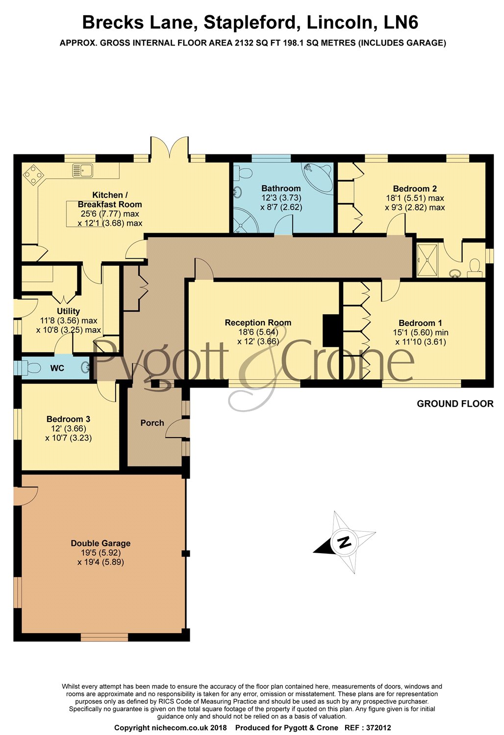 3 Bedrooms Bungalow for sale in Brecks Lane, Stapleford LN6