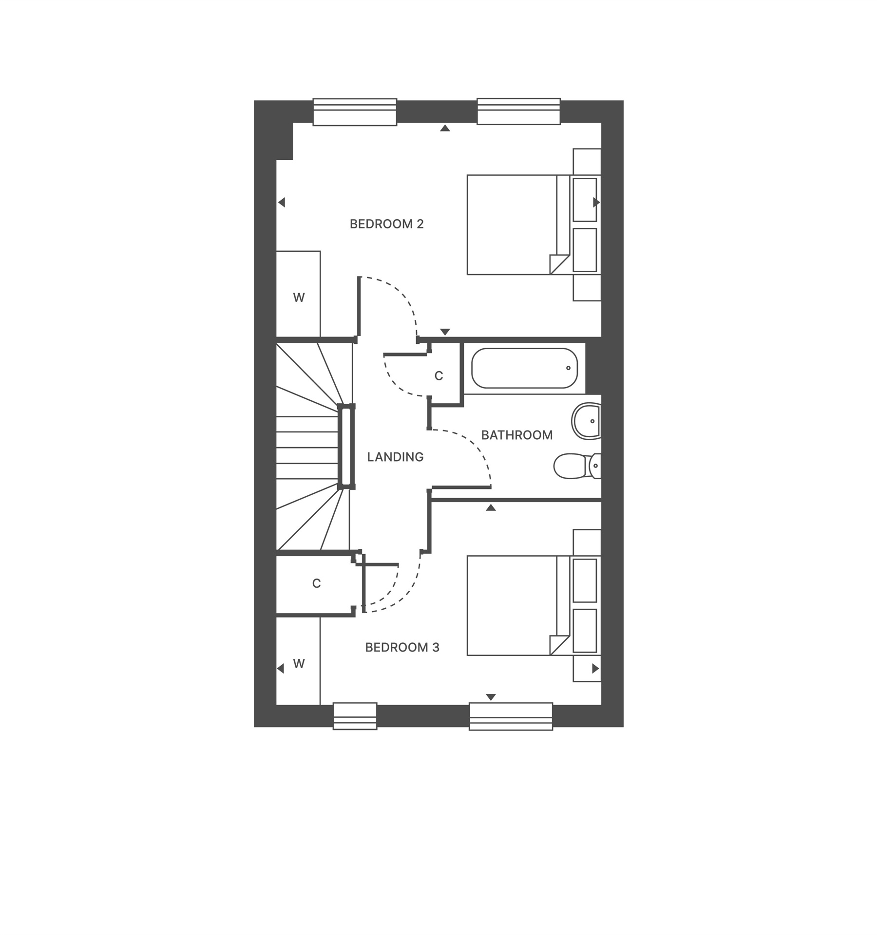Plot 15, The Carmack, The Spinworks, Aylesbury floorplan