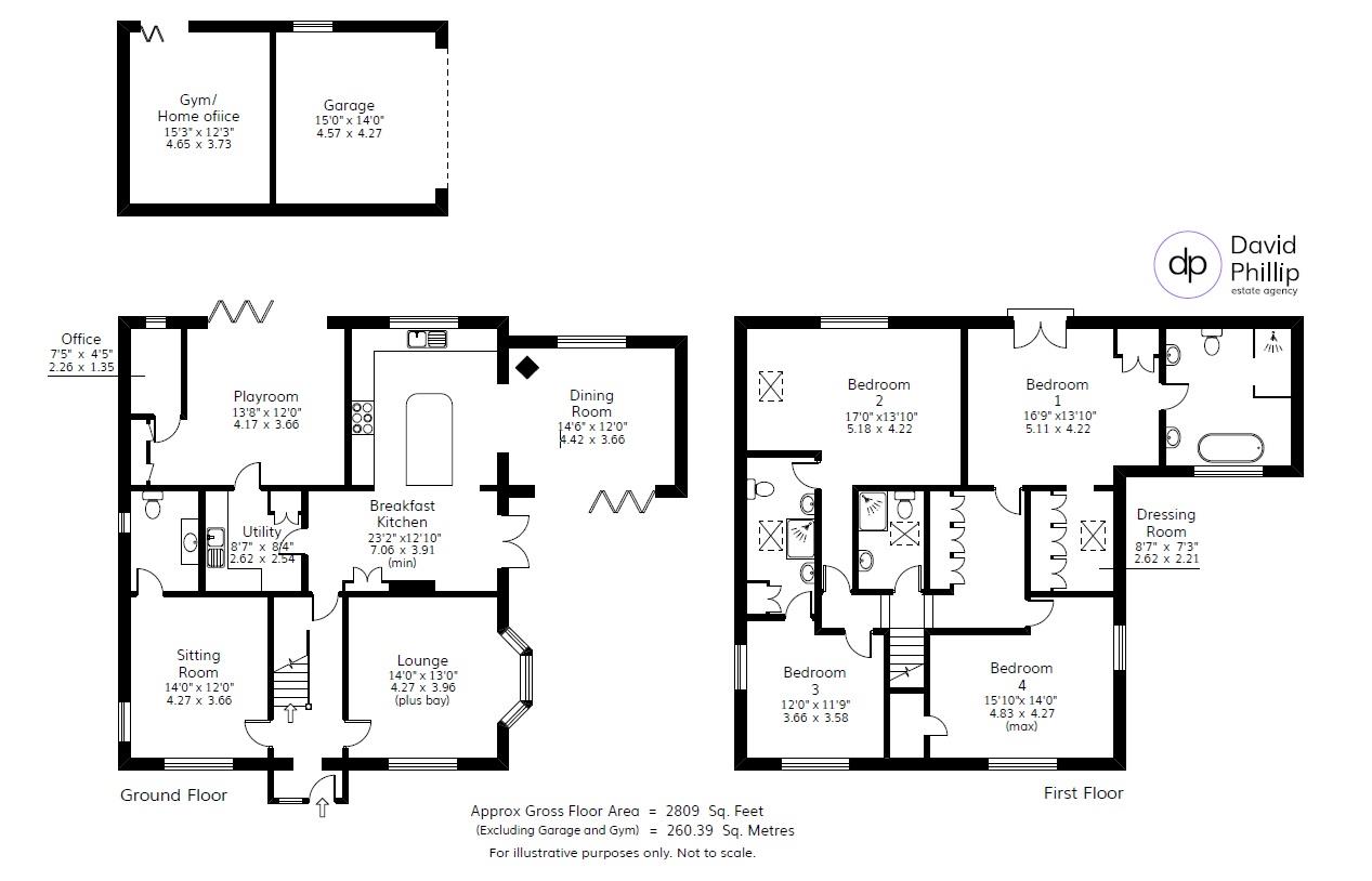 16, Creskeld Lane, Leeds floorplan