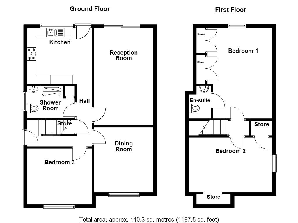 4, Woodgate Avenue, Bury floorplan