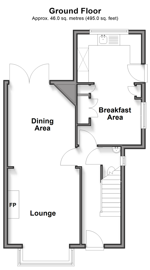 Ulcombe Road, Headcorn floorplan