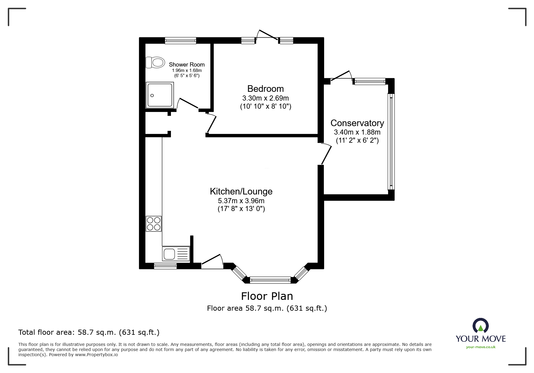 3, Railway Park Close, Lincoln floorplan