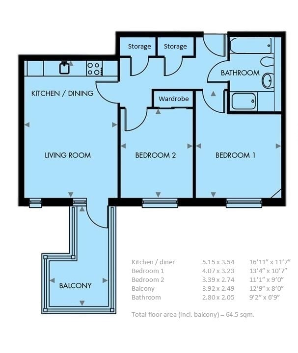 169, Glenalmond Avenue, Cambridge floorplan