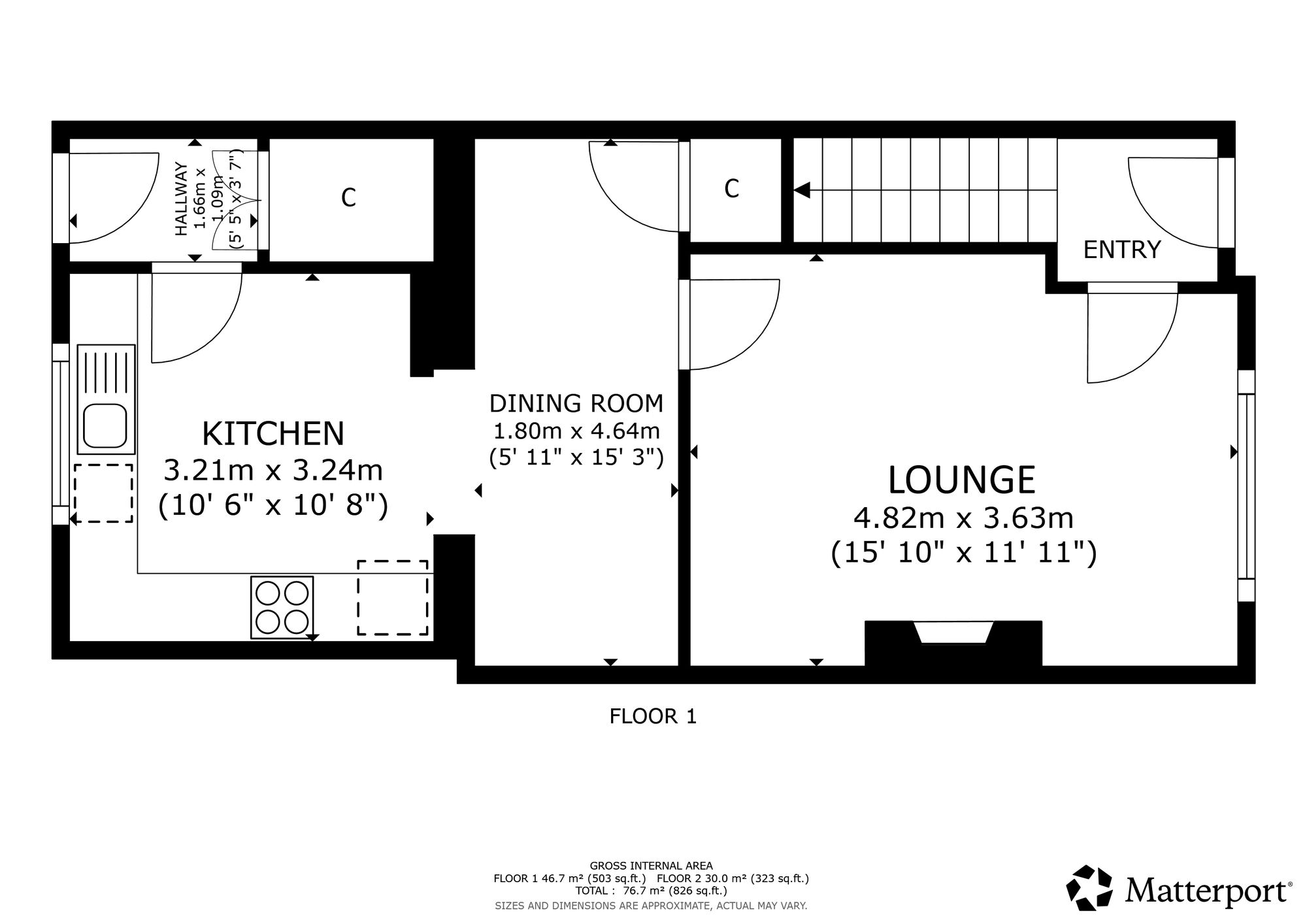 22, Lawrence Avenue, Helensburgh, G84 floorplan