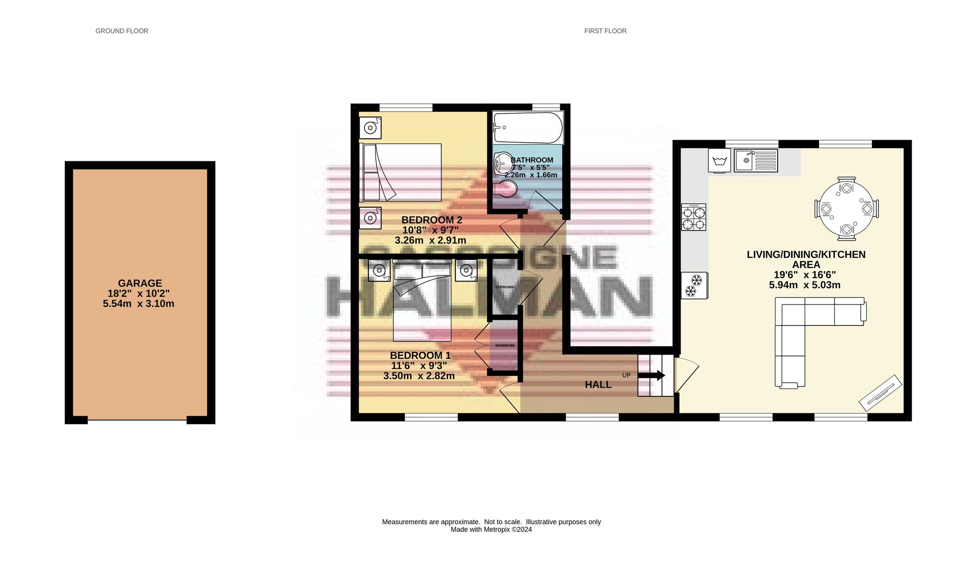 16 Ewart Court, Glossop floorplan