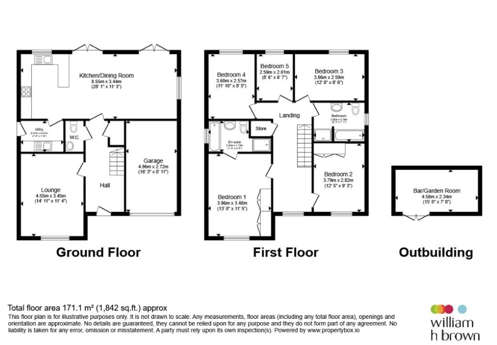 44, Fillies Avenue, Doncaster floorplan