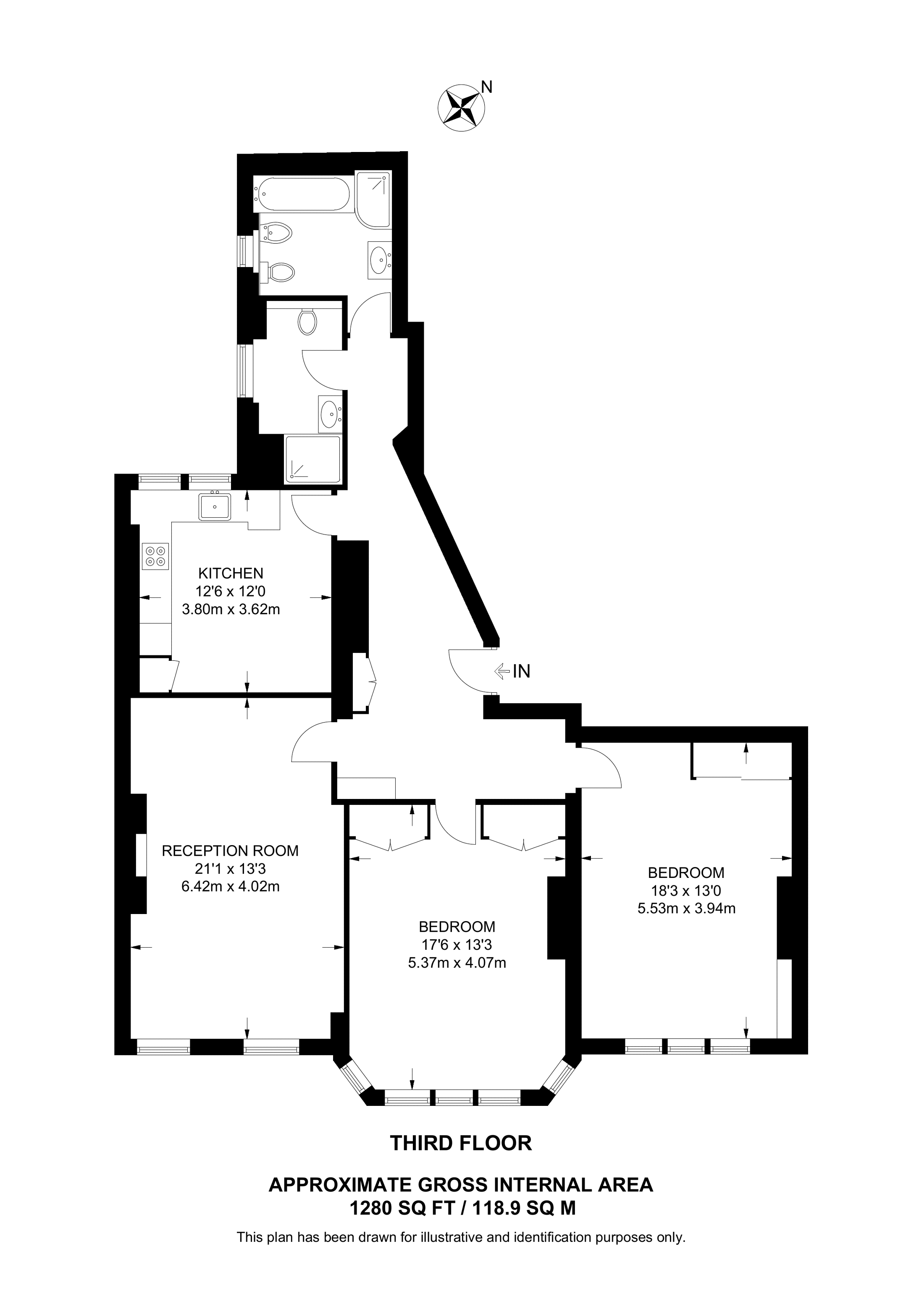 Basil Street, Knightsbridge floorplan