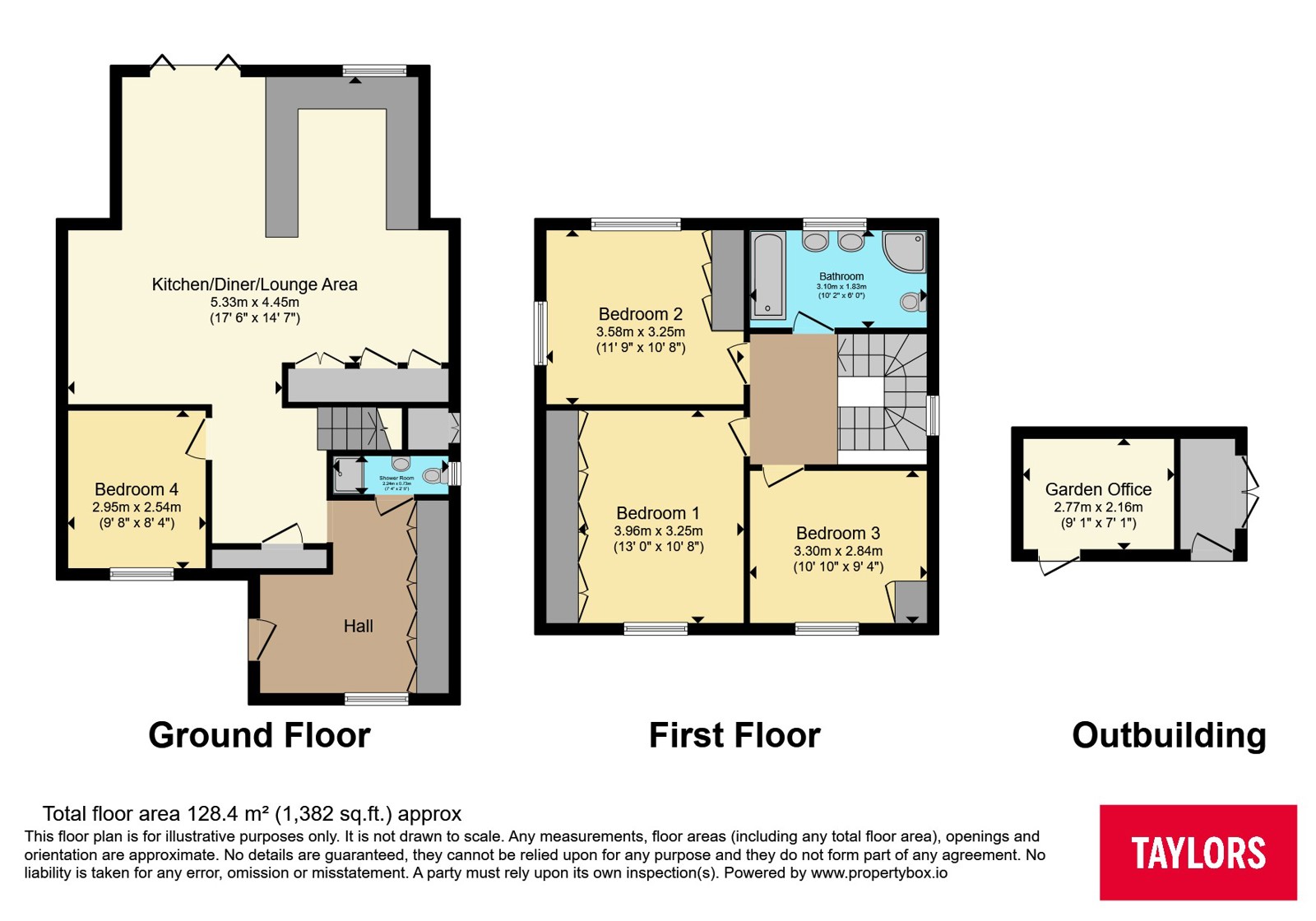 9, Stanmore Crescent, Bedfordshire floorplan