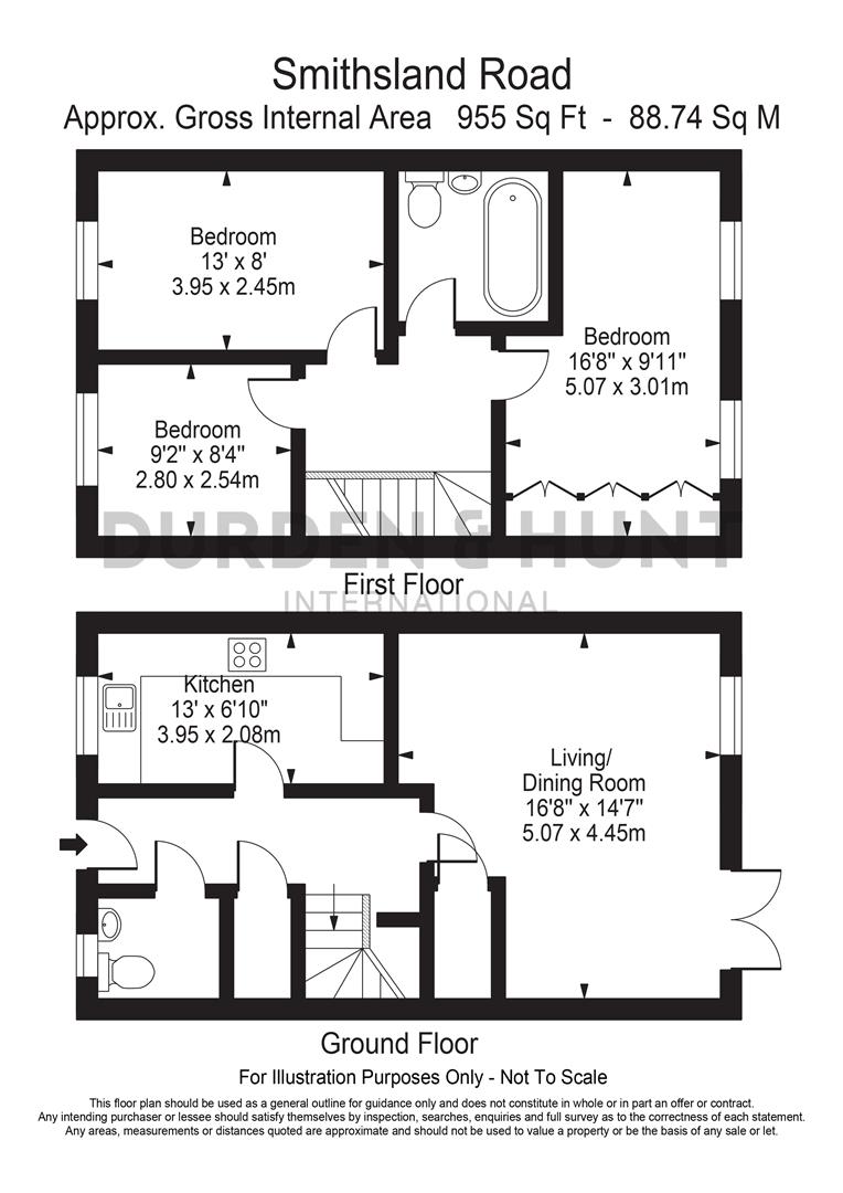 Smithsland Road, Harold Wood RM3, 3 bedroom end terrace house for sale