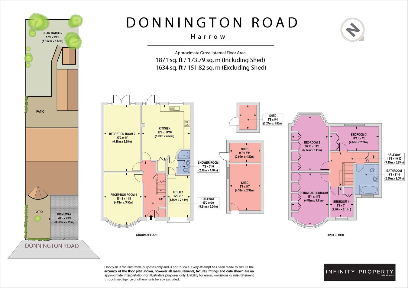 28, Donnington Road, Harrow floorplan