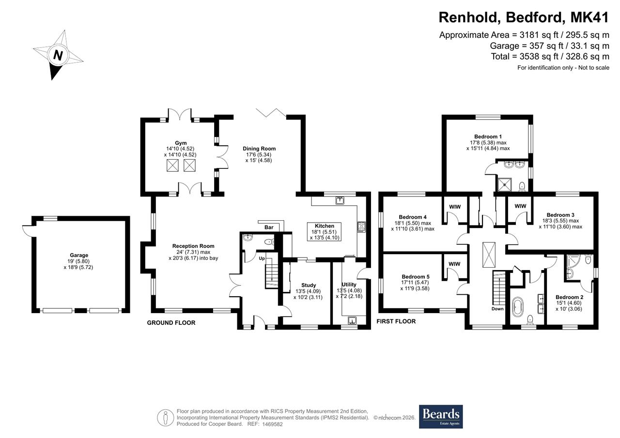7, Woodfield Lane, Renhold floorplan