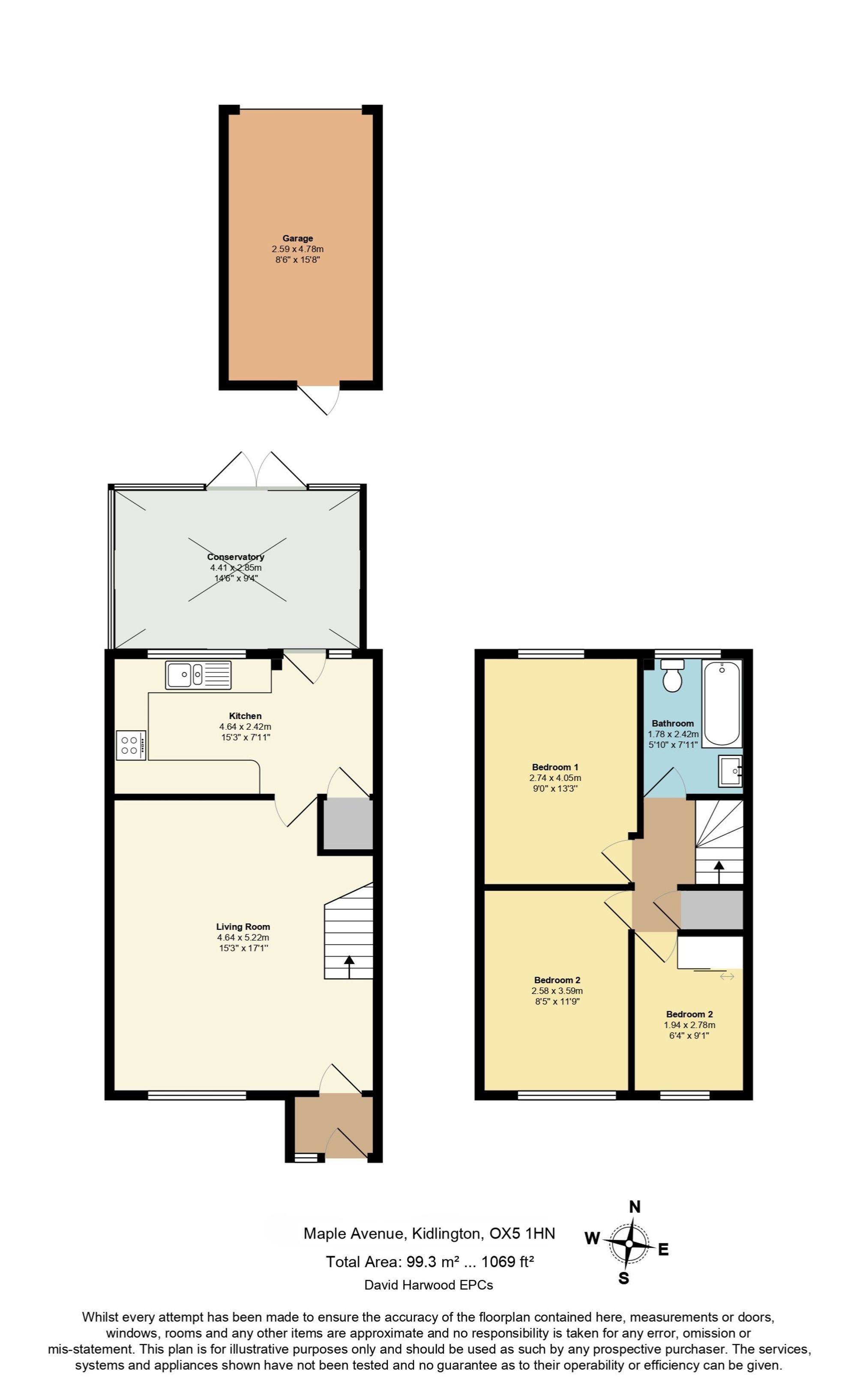 25 Maple Avenue, Kidlington floorplan