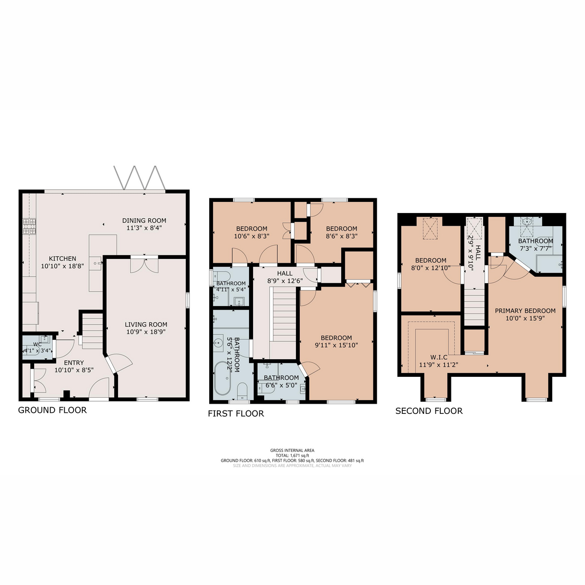 4, Bryn Dryslwyn, Bridgend floorplan