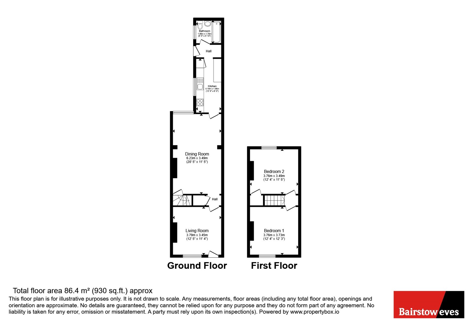 220, Prince Street, West Midlands floorplan