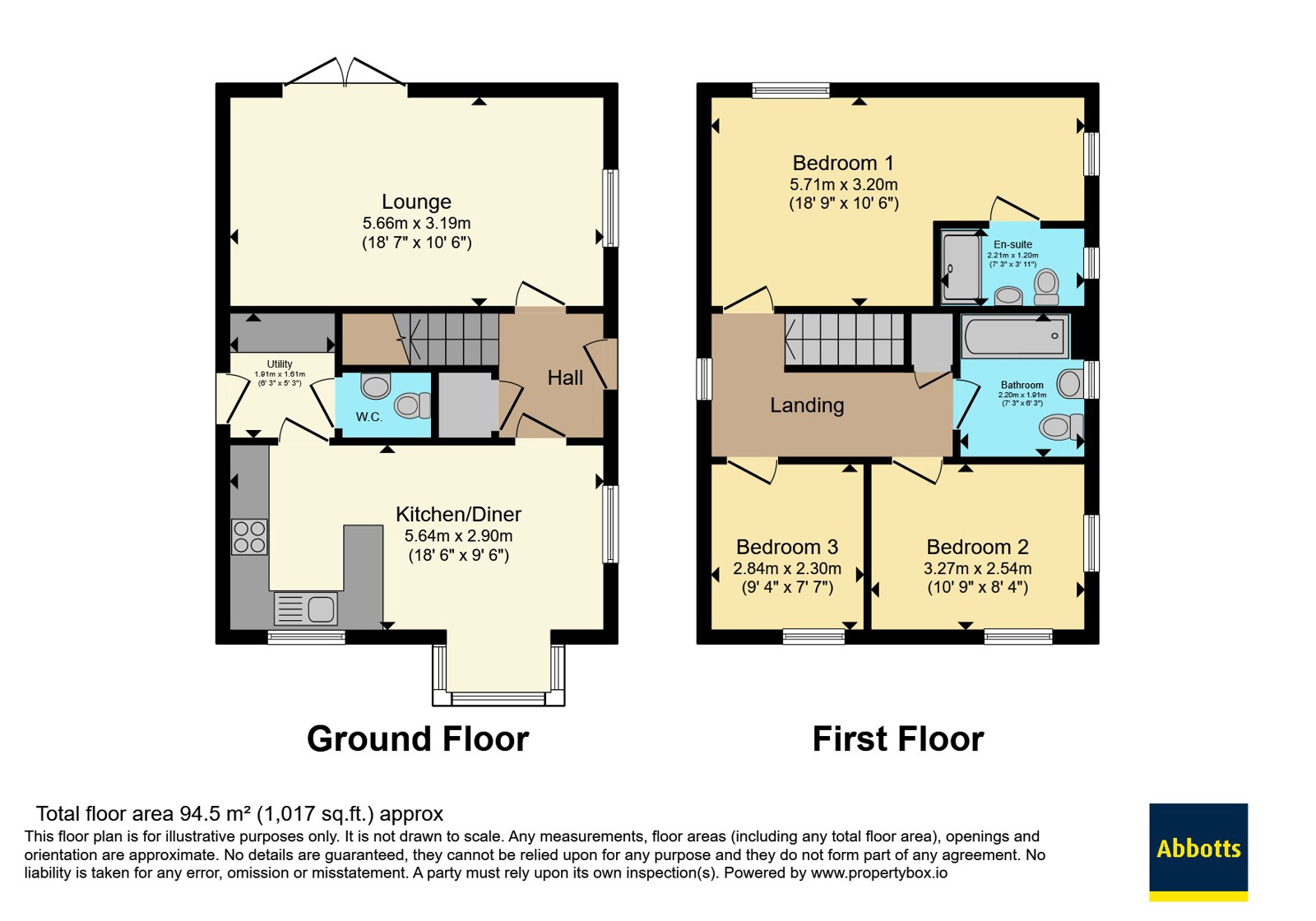 1, Vardri Close, Essex floorplan