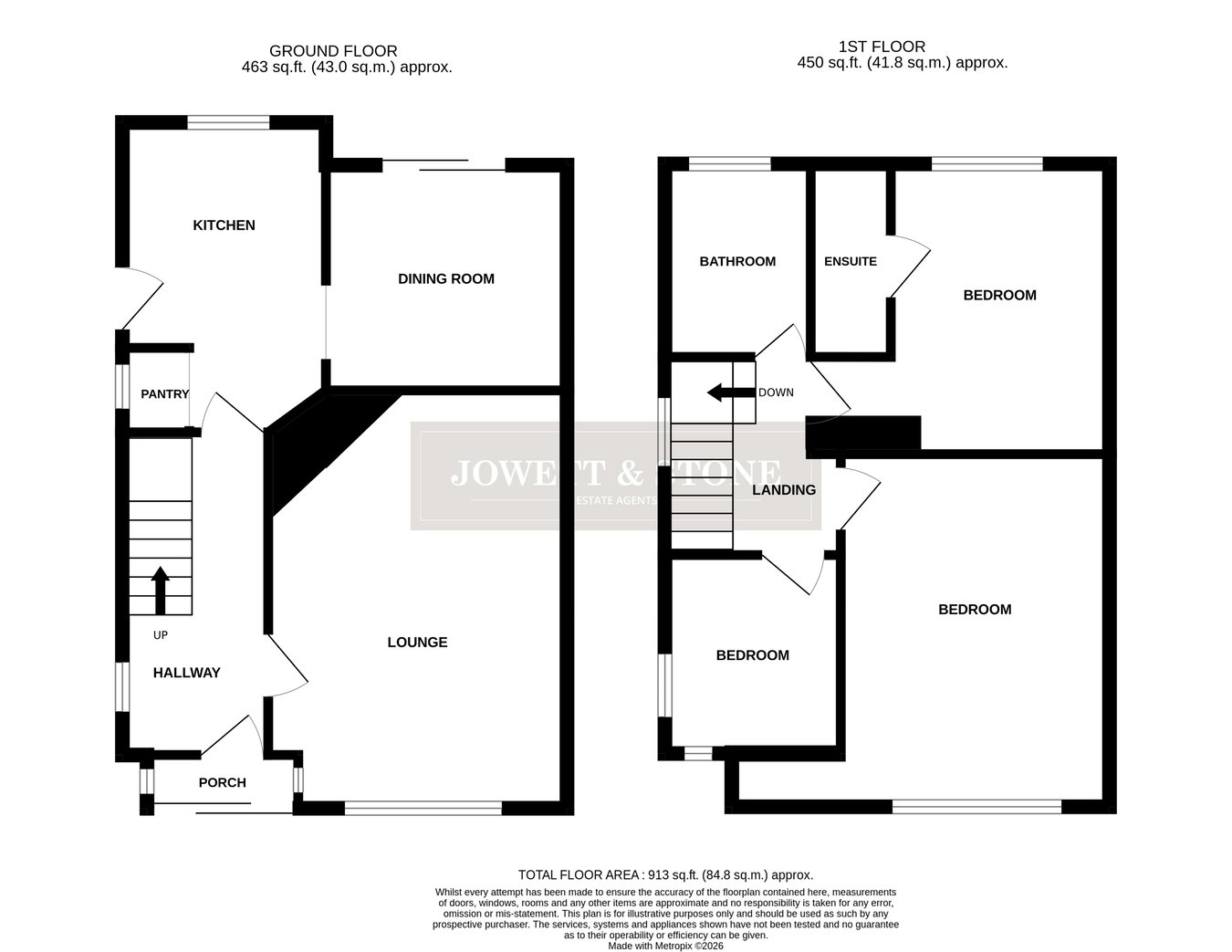 7, Cumberwell Drive, Leicester floorplan