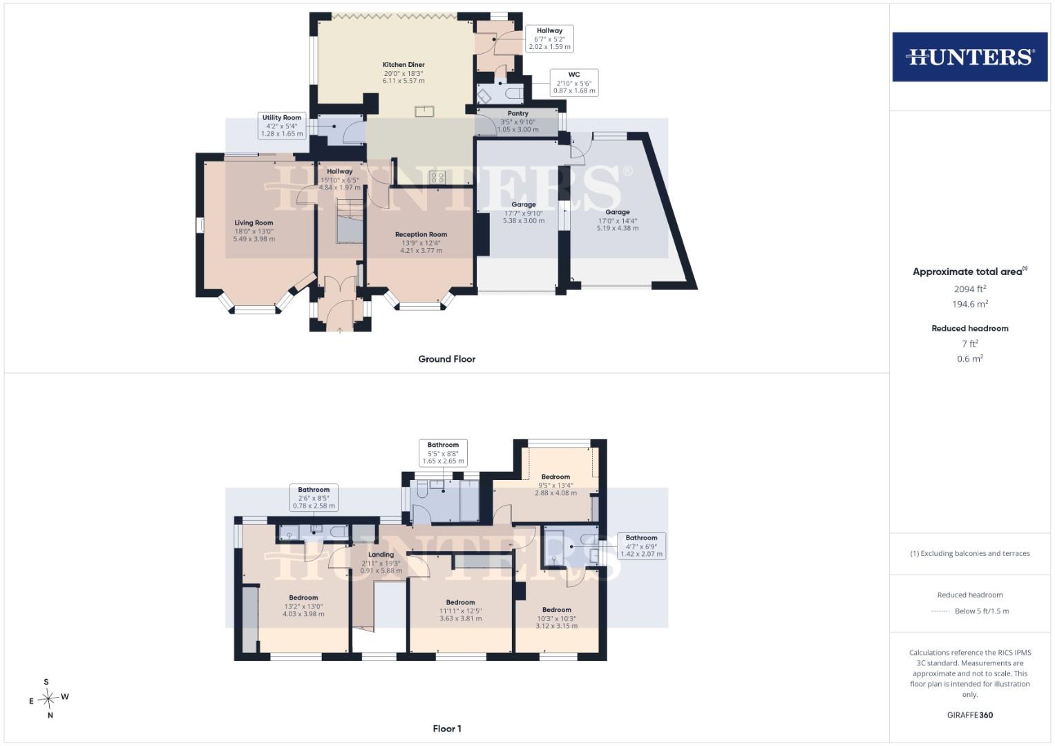 5, Welford Road, Filey floorplan