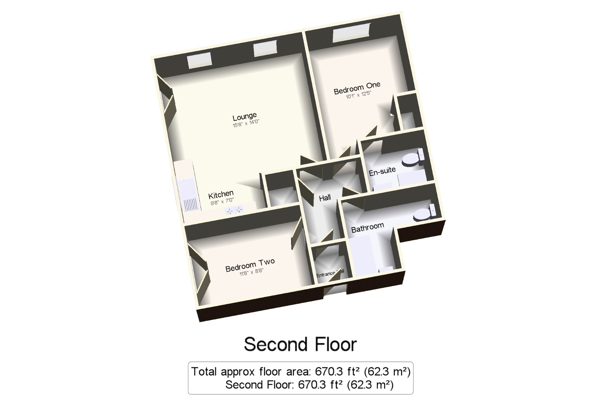 2 Bedrooms Flat for sale in Great Baddow, Chelmsford, Essex CM2