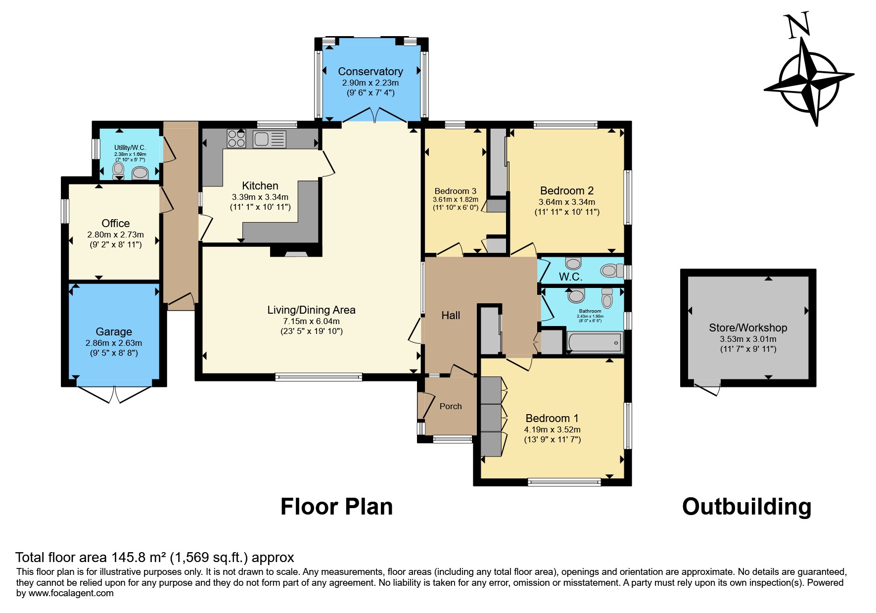 2, Steeres Hill, Horsham floorplan