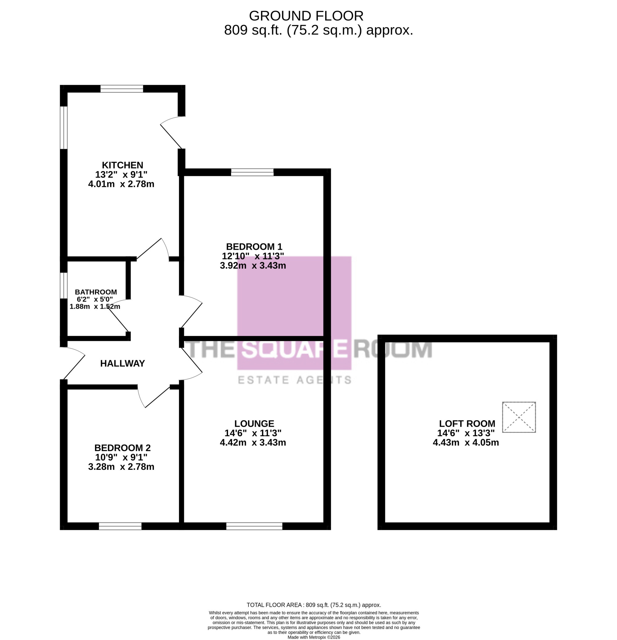 29, Ringway, Cleveleys floorplan