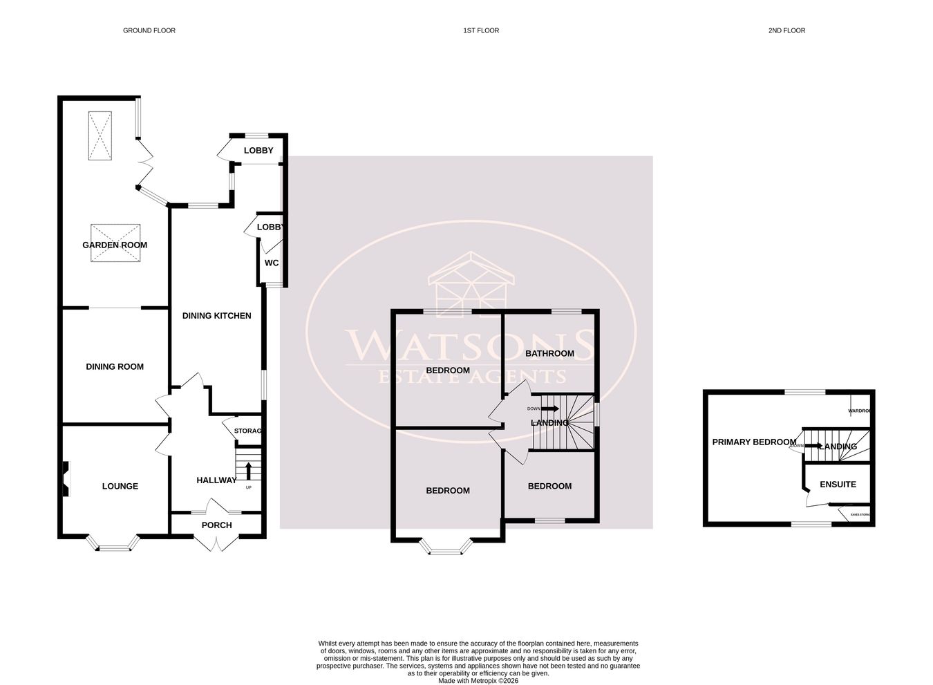 47, Main Road, Nottingham floorplan