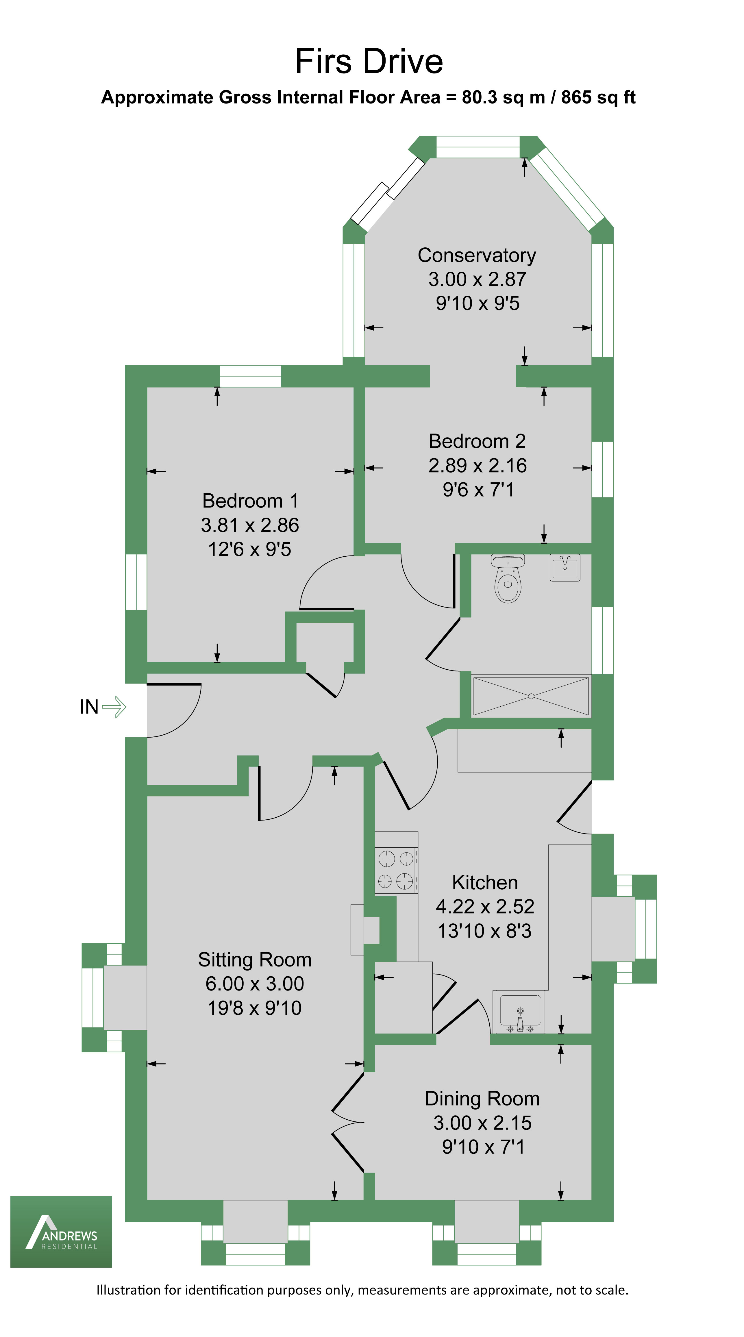 17, Firs Drive, Slough floorplan
