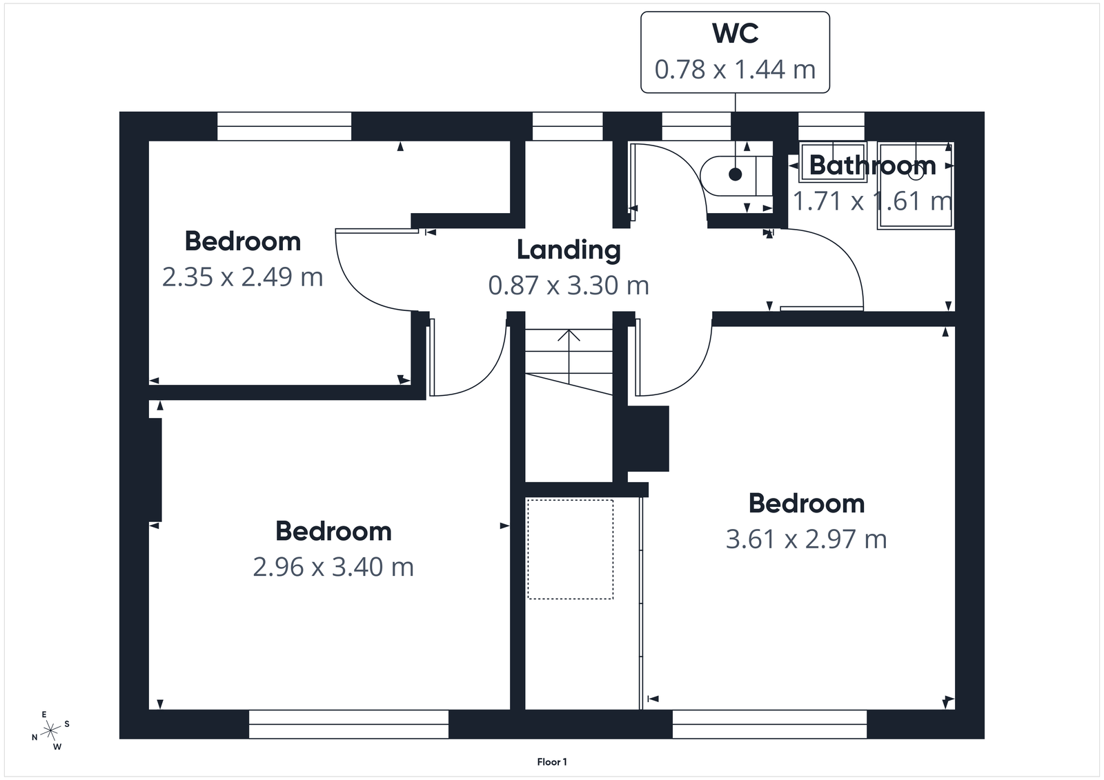 59, Greenfield Road, Lydbrook floorplan