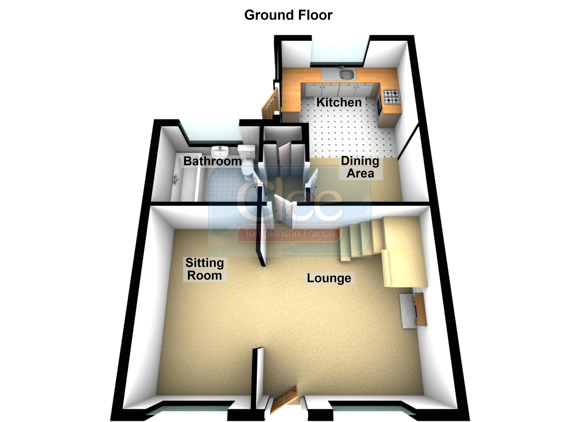 21, Bethania Street, Neath floorplan