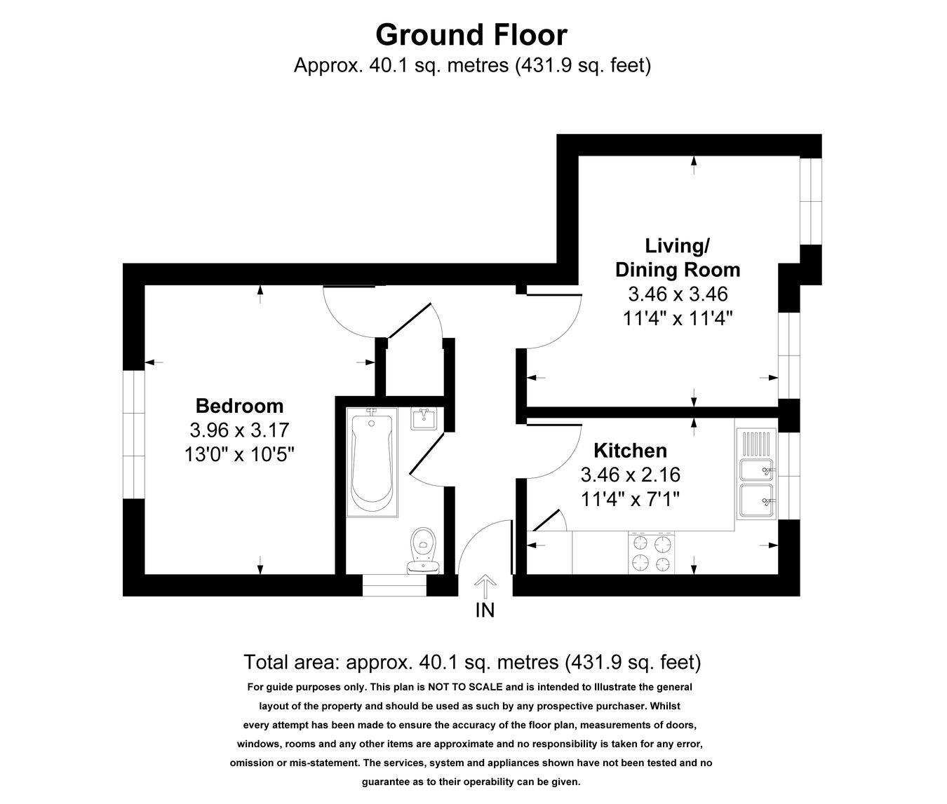 24, Maxwells Path, Hitchin floorplan