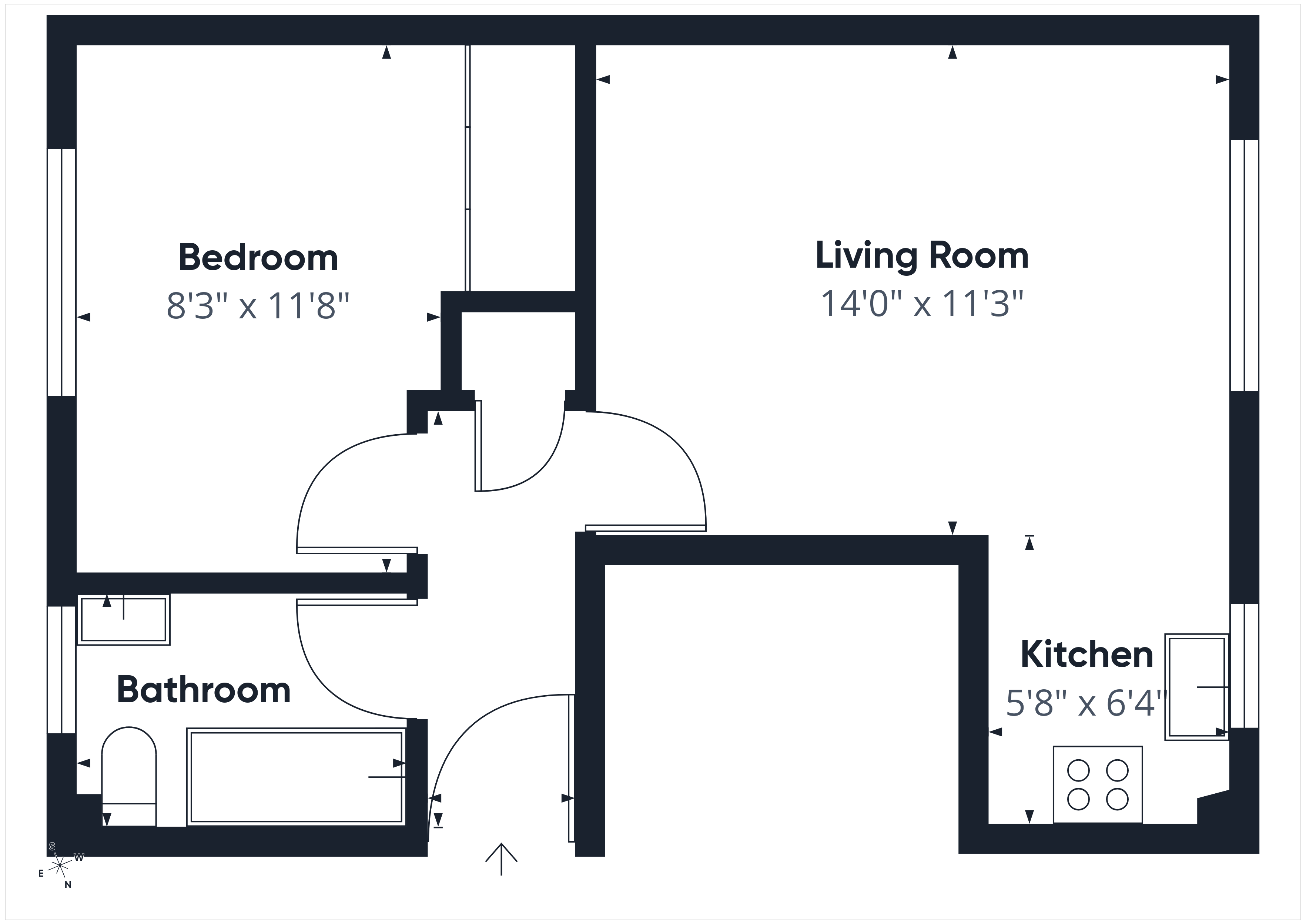 20A,, Derry Road, Farnborough floorplan