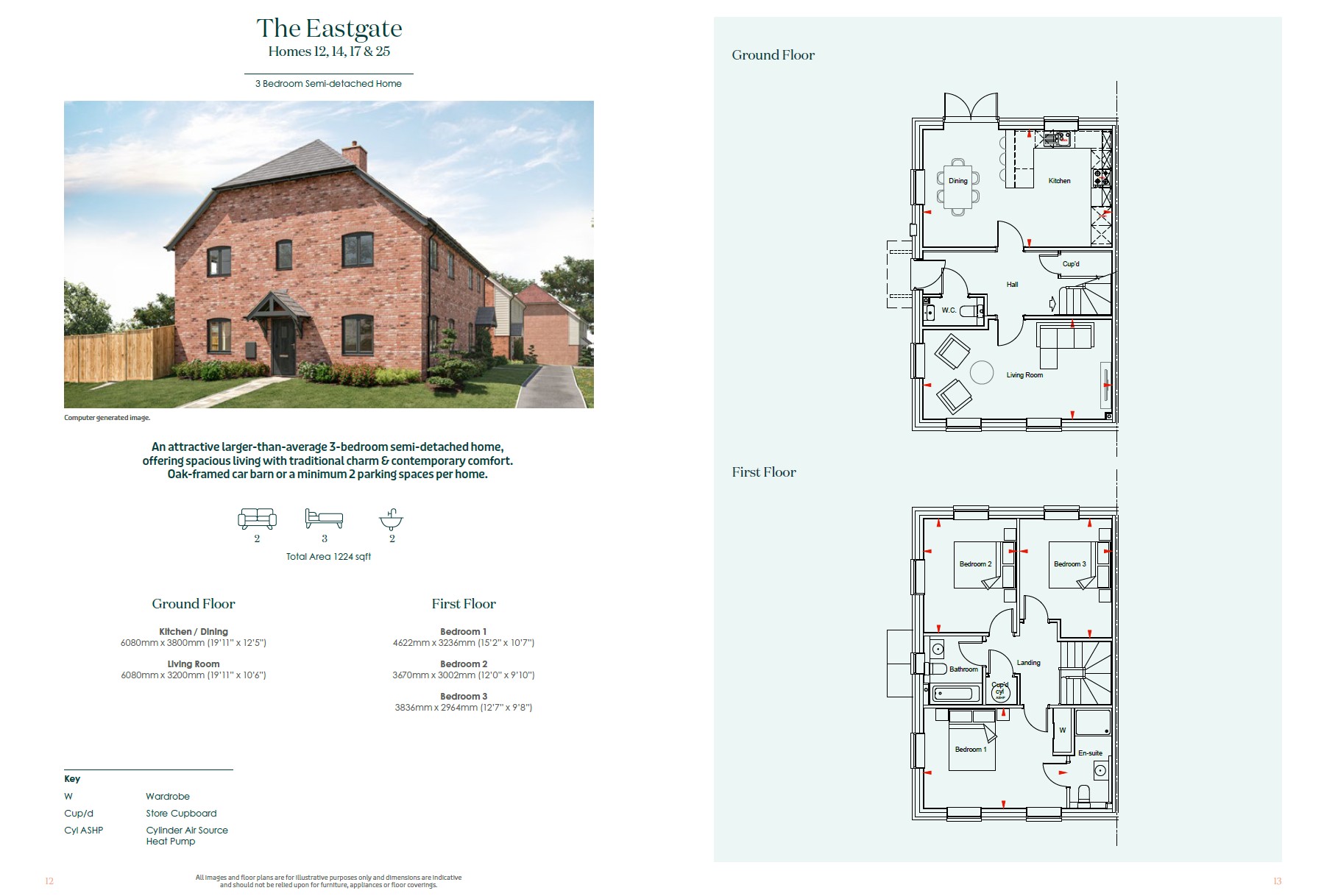Eastgate - Orchard Downs (17), 7, The Eastgate, Orchard Down, Tunbridge Wells floorplan