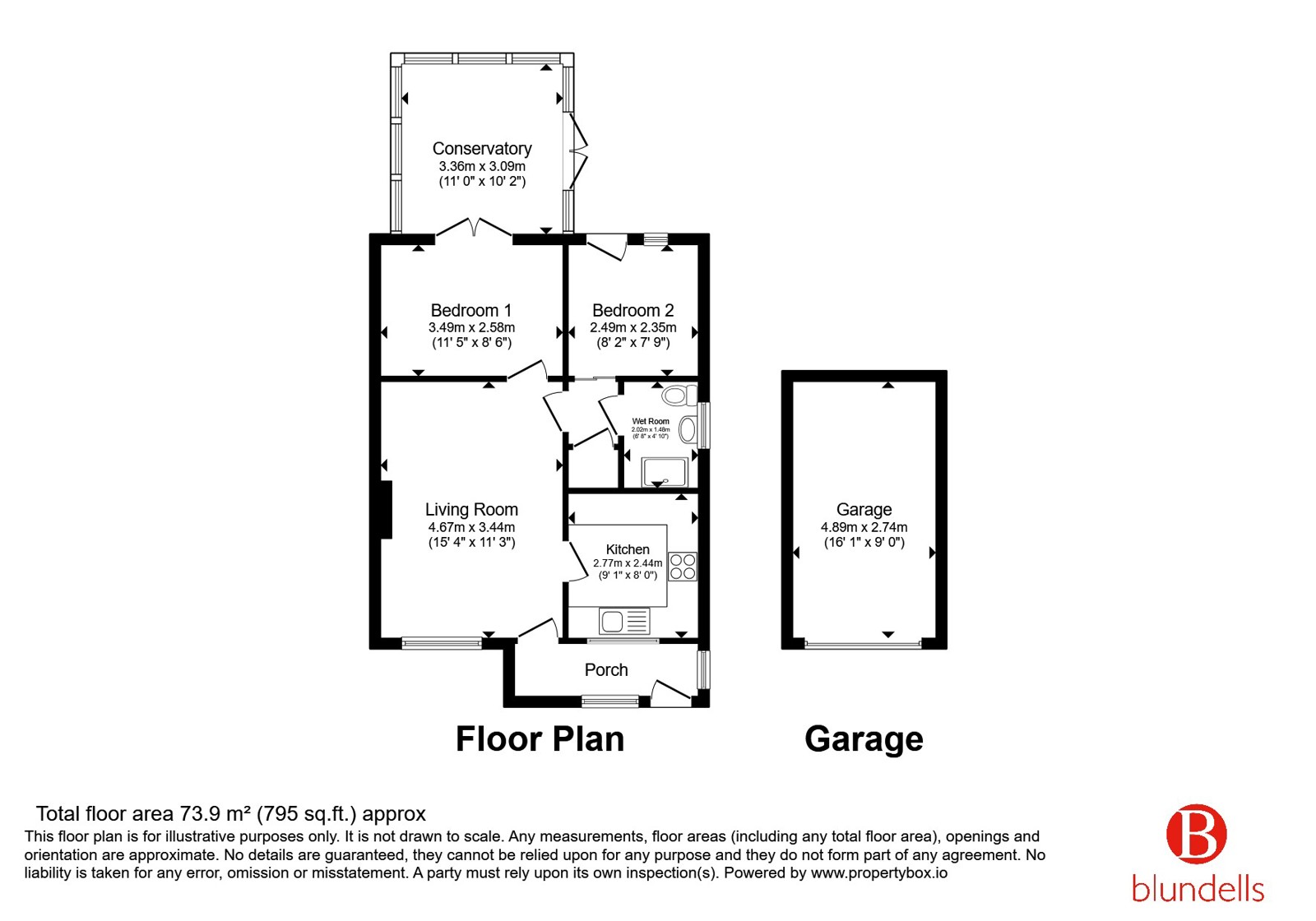 61, Holyrood Rise, Rotherham floorplan