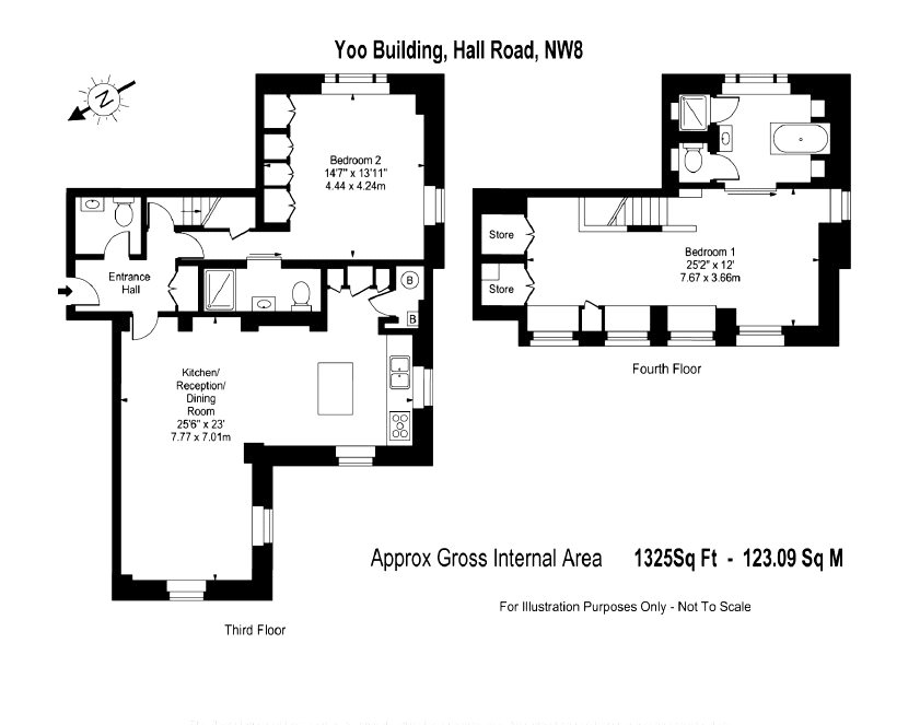 2 Bedrooms Flat to rent in Yoo Building, Hall Road, London NW8