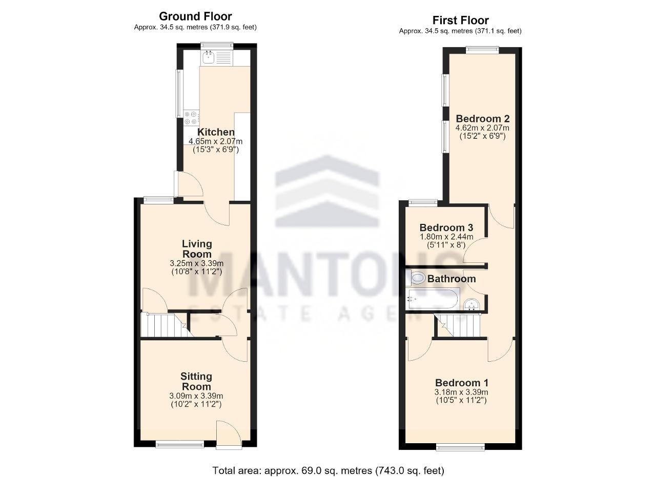 151, North Street, Luton floorplan