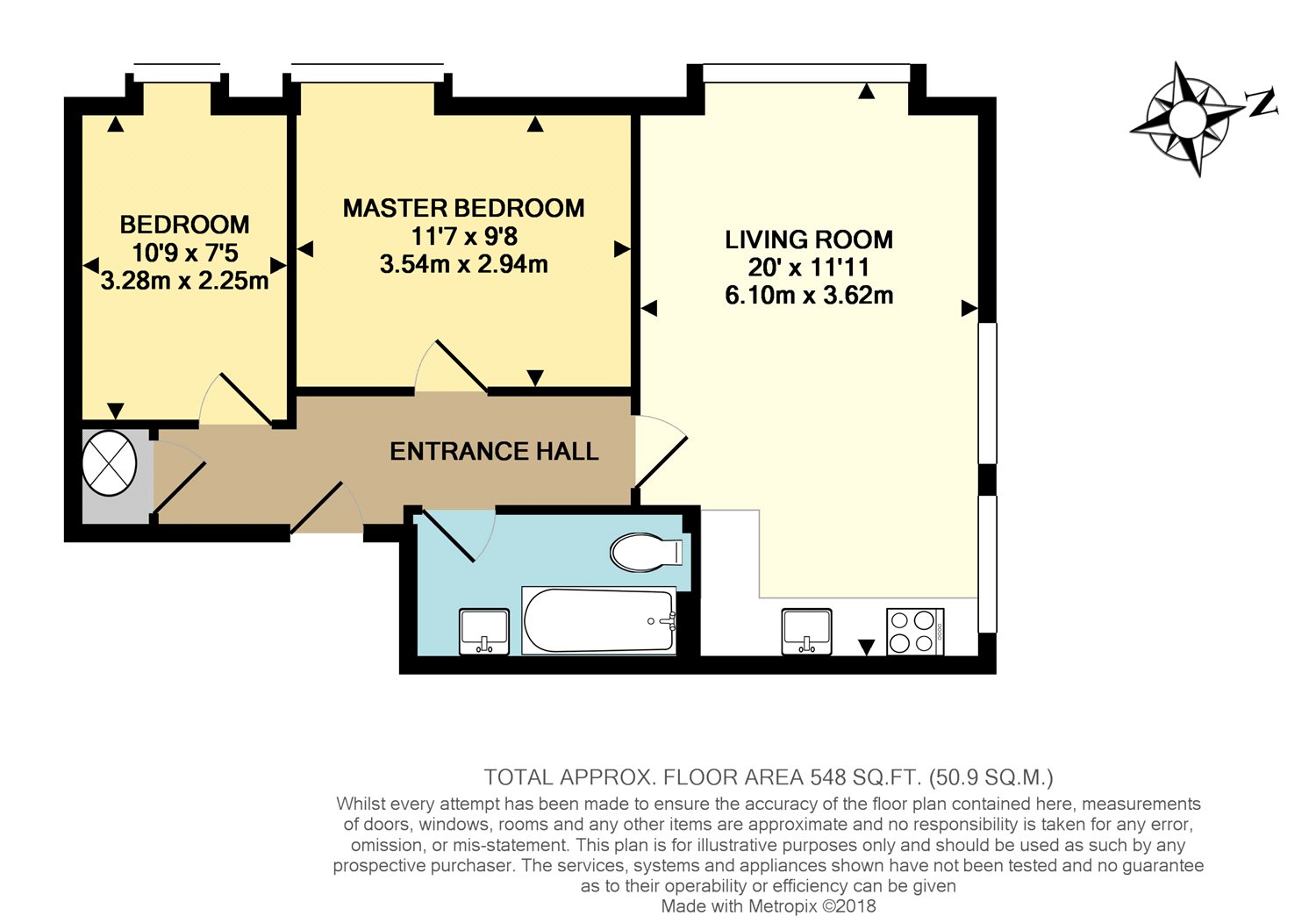 2 Bedrooms Flat to rent in Vista House, Lincoln Road, Dorking, Surrey RH4