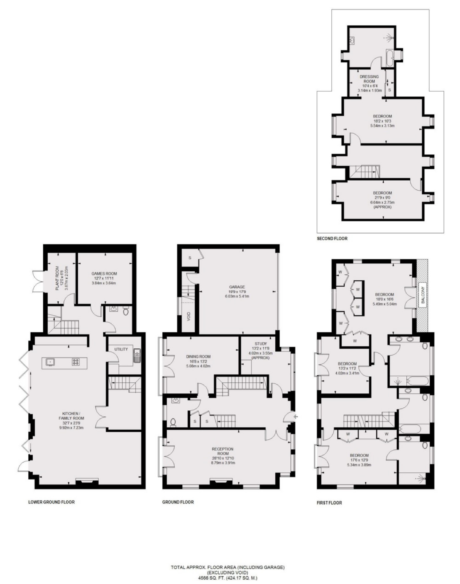 39, Copse Hill, London floorplan