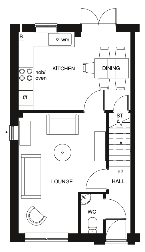 3 Bedrooms End terrace house for sale in 